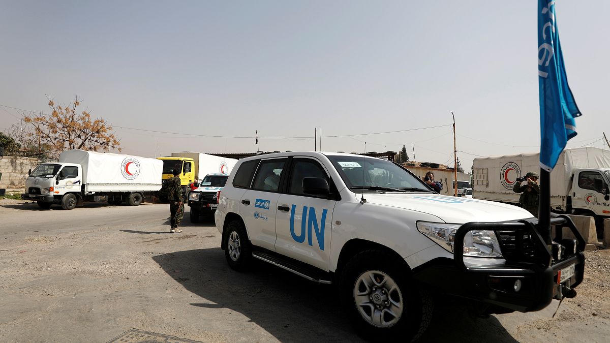 أطفال الغوطة الشرقية يكفنون بأكياس "الأمم المتحدة"