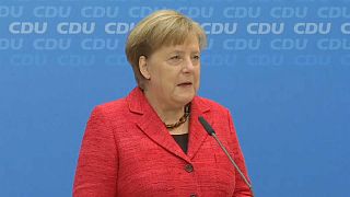 Angela Merkel promet "une voix forte" à l'Allemagne