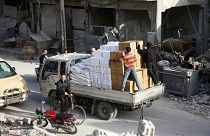À espera de ajuda em Ghouta Oriental