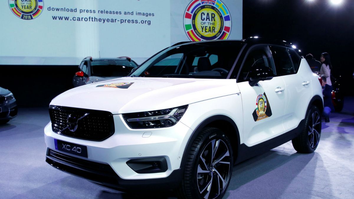  Volvo XC40, winner of the Car of the Year award