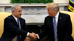 Netanjahu bei Trump, aber Probleme zuhause bleiben