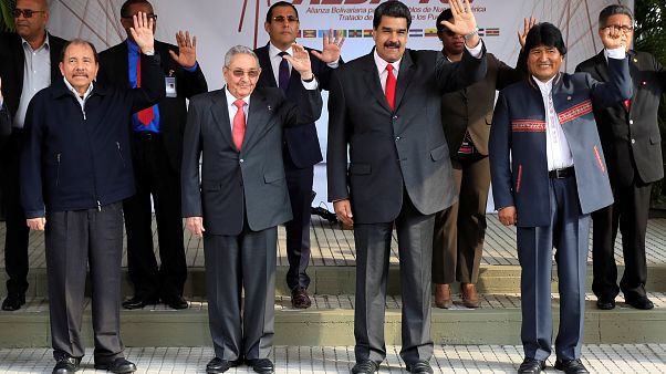 Los 'hermanos' revolucionarios recuerdan a Hugo Chávez Los 'hermanos' revolucionarios recuerdan a Hugo Chávez
