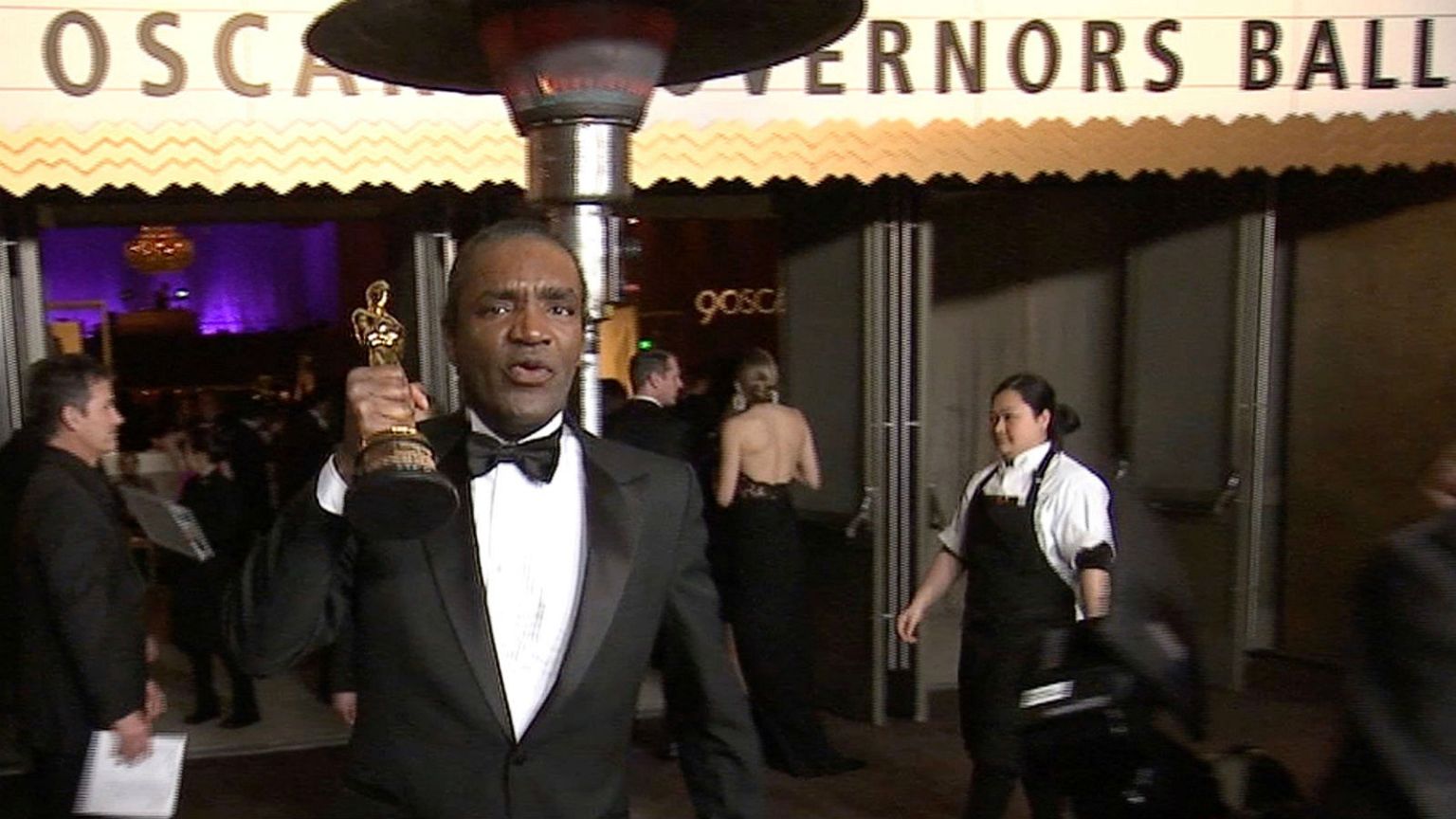 Terry Bryant, accused of stealing Frances McDormand's best actress Oscar