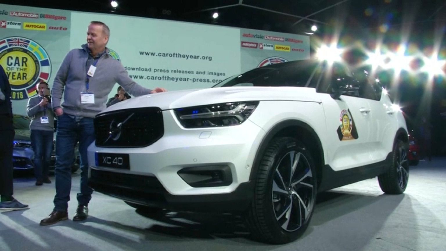 Le Volvo XC40, voiture de l'année 2018