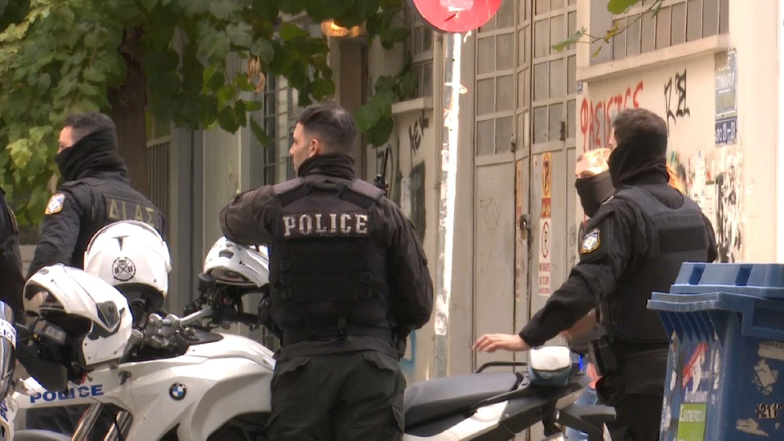 Golpe policial al grupo de extrema derecha griego Combate 18