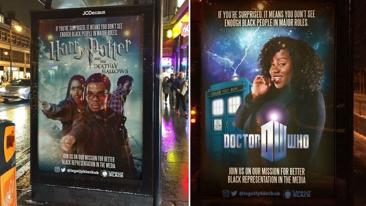 A black Harry Potter? UK activists’ diversity campaign goes viral