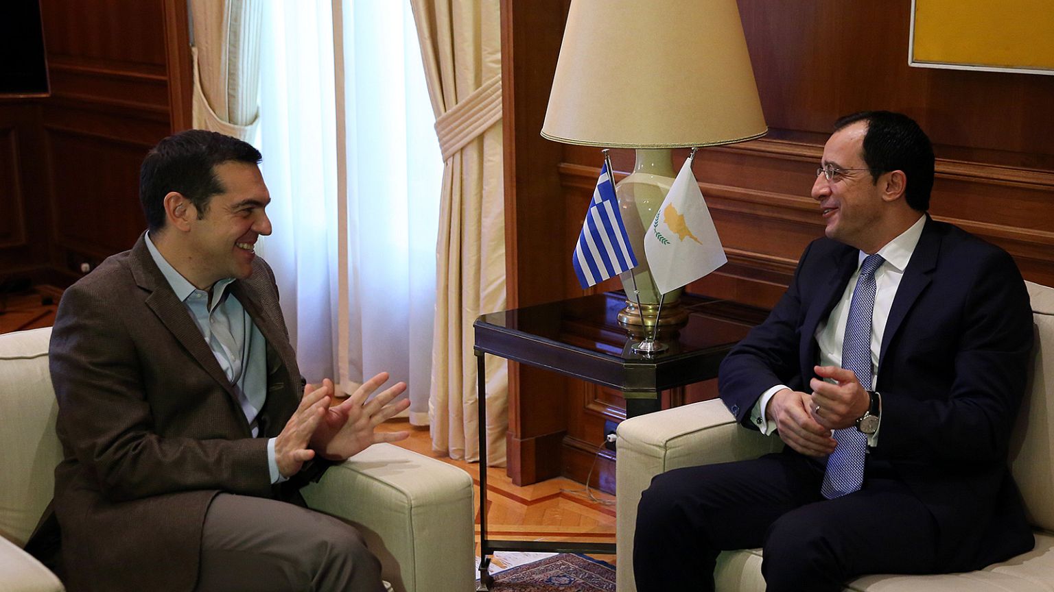 Οι τουρκικές προκλήσεις στις συναντήσεις Χριστοδουλίδη με Τσίπρα και Παυλόπουλο