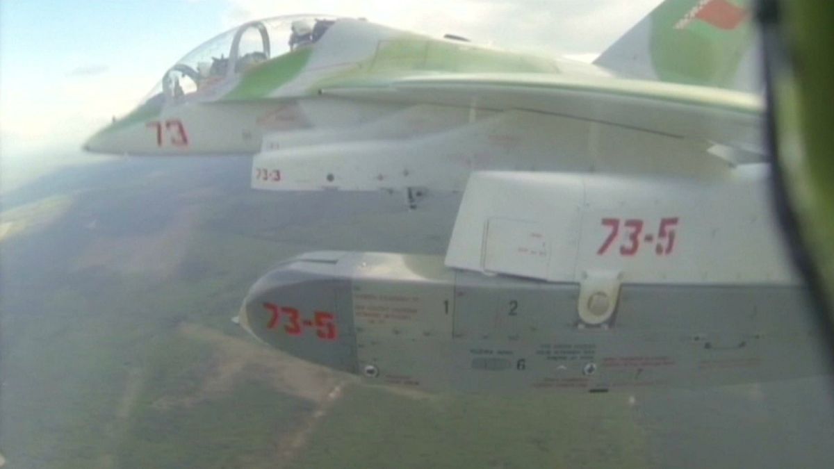 طائرة حربية روسية في سوريا