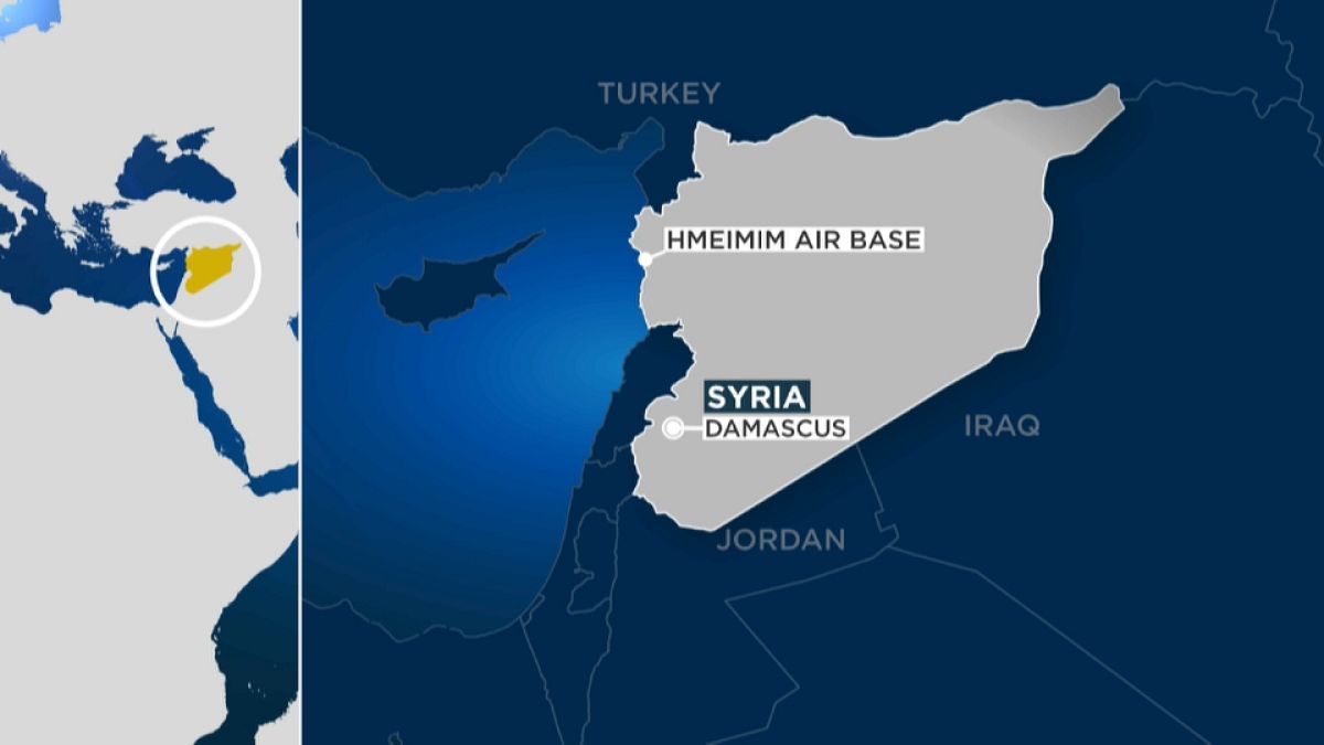 Un avión militar ruso con 32 personas se estrella en Siria 