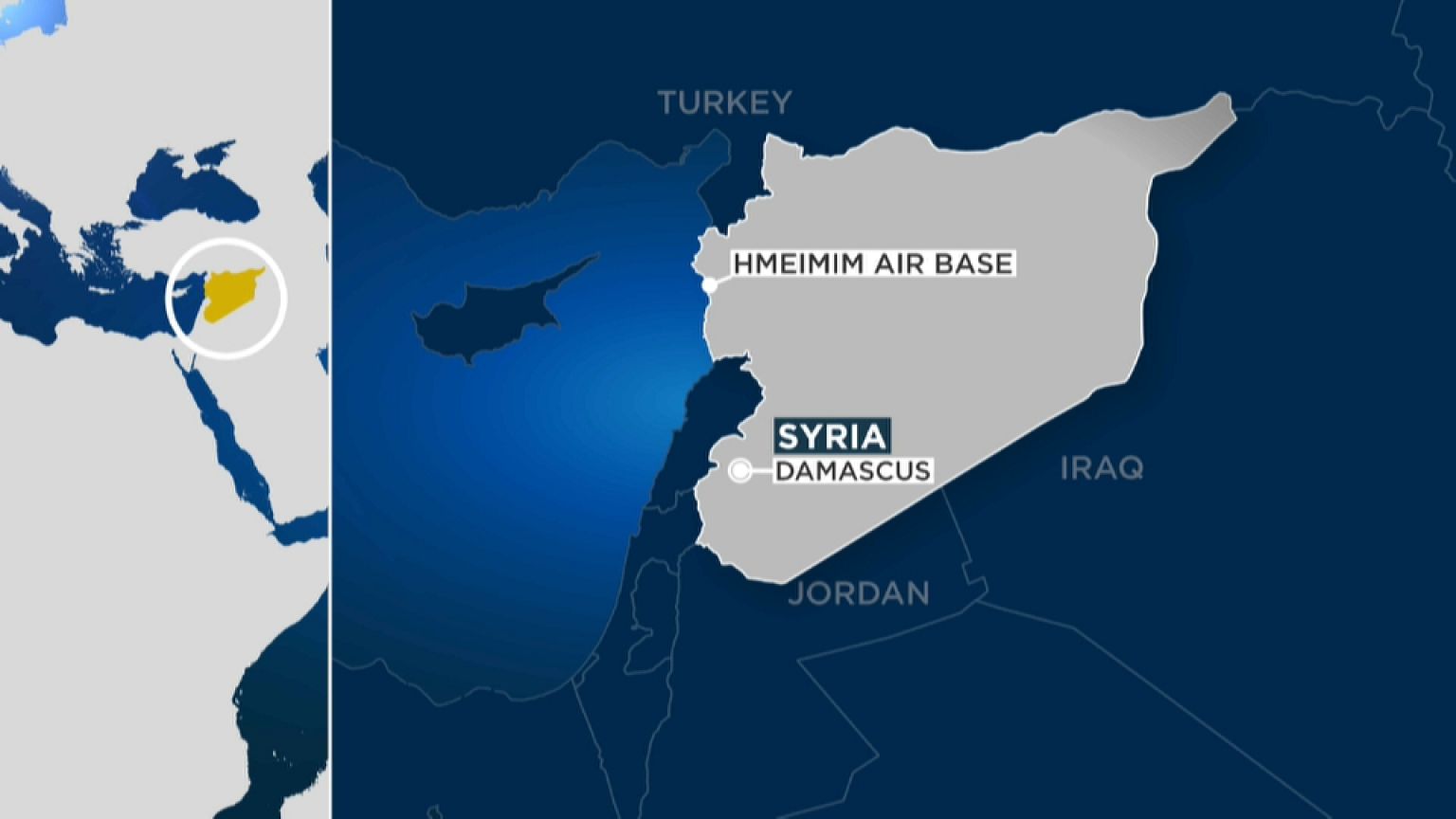 Siria: precipita aereo militare russo, 32 morti