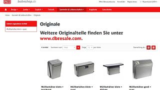 The bins from Deutsche Bahn's website