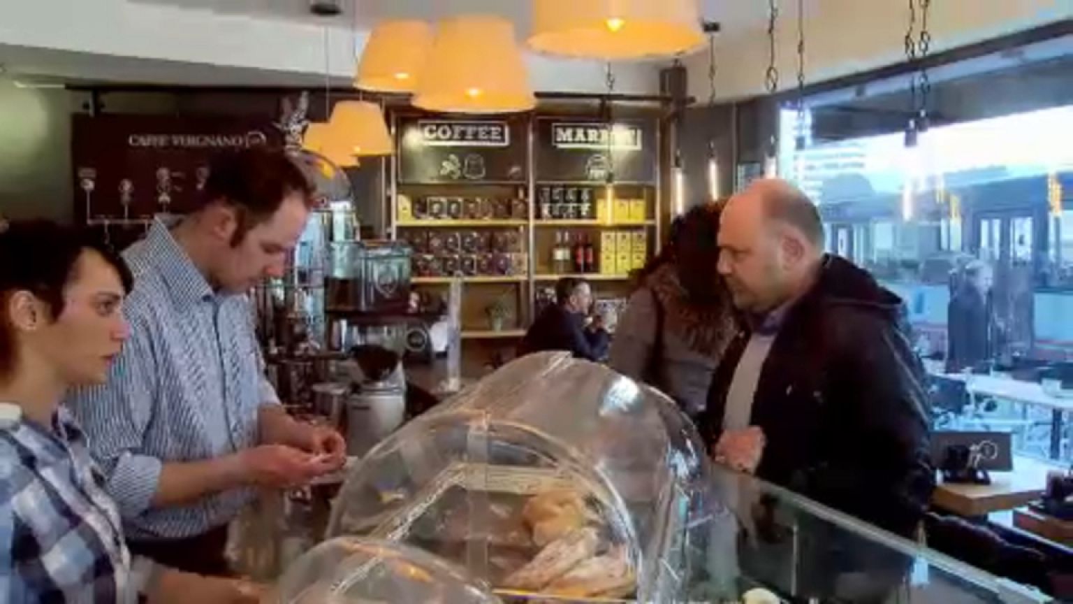 Café italiano em Bruxelas