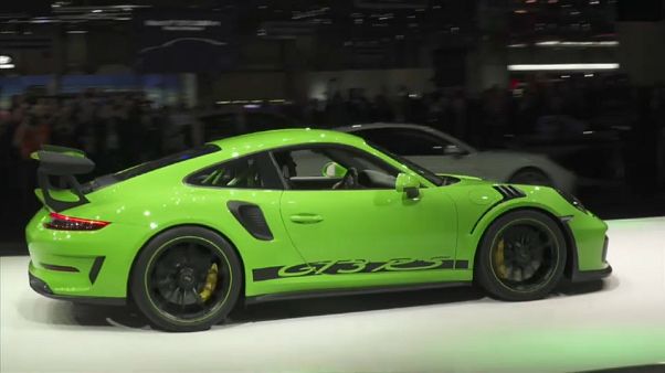 Sportwagen auf dem Genfer Autosalon Sportwagen auf dem Genfer Autosalon