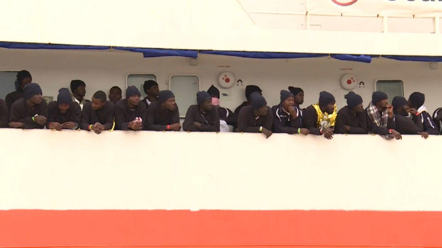 Le navire humanitaire affrété par SOS Méditerranée arrivé à bon port