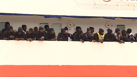 Le navire humanitaire affrété par SOS Méditerranée arrivé à bon port