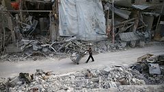 Patients treated after suspected chemical attack in Eastern Ghouta