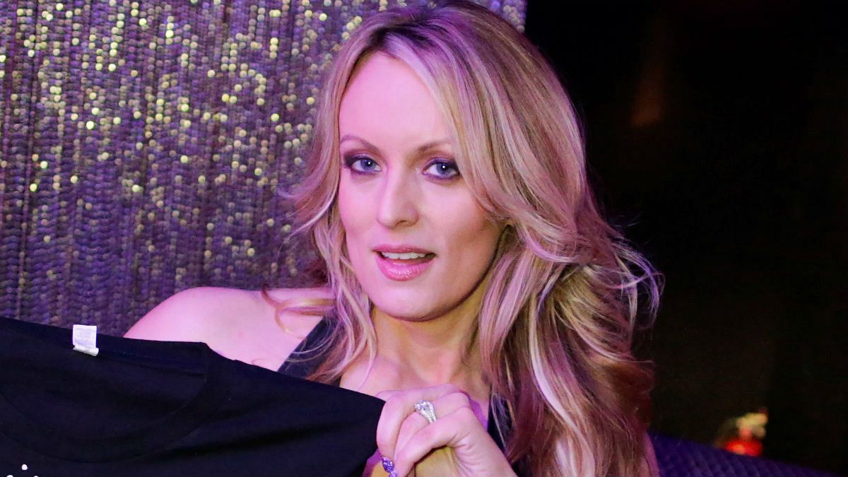 Adult-film actress Clifford, also known as Stormy Daniels, poses for pictur