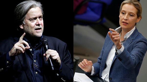 Alice Weidel trifft Steve Bannon in Zürich Alice Weidel trifft Steve Bannon in Zürich