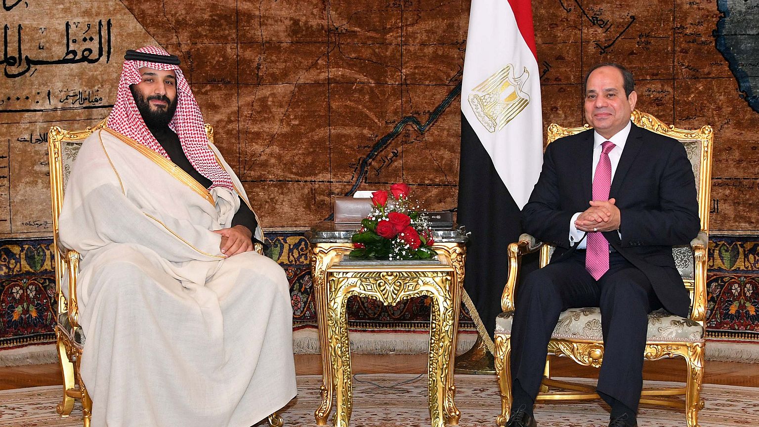 مباحثات السيسي وبن سلمان: رفض للتدخل الإيراني ومواجهة "الدعم القطري للإرهاب"
