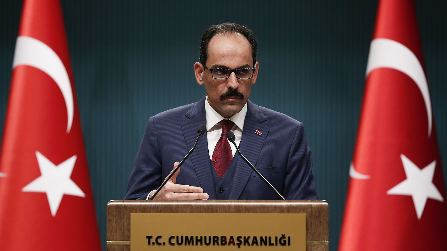 İbrahim Kalın: Altıncı filonun Kıbrıs'a hareket ettiğini biliyoruz
