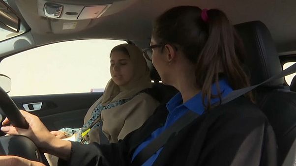 Saudi women take the wheel Saudi women take the wheel