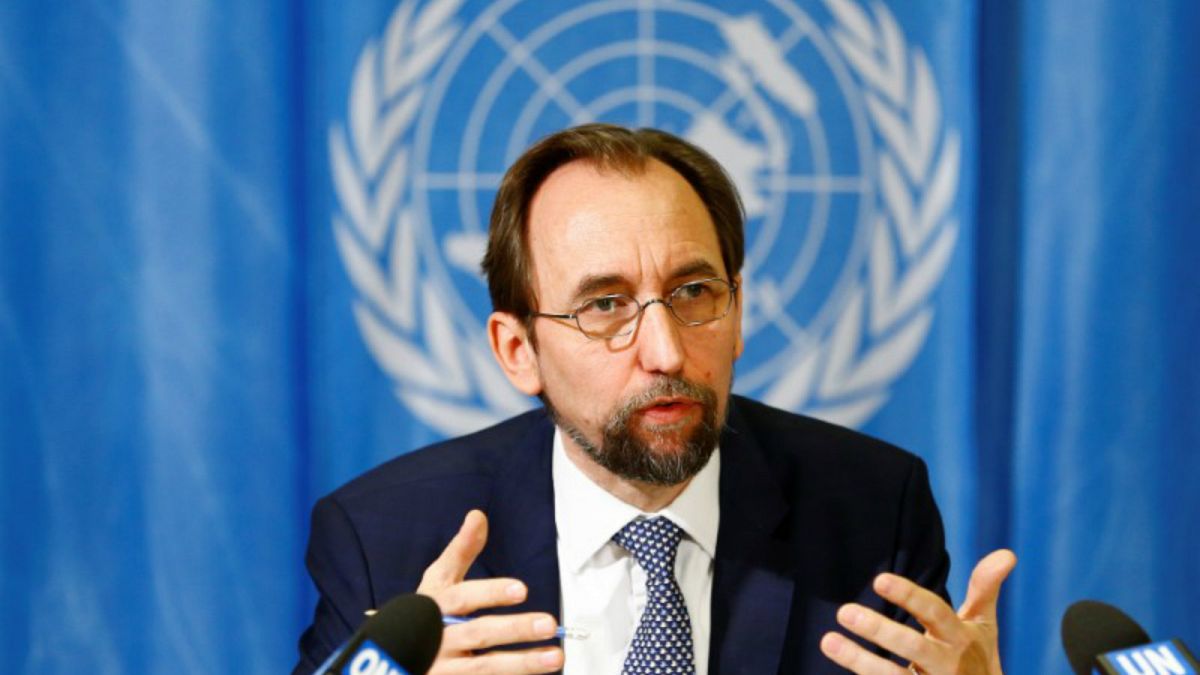 مفوض الأمم المتحدة السامي لحقوق الإنسان الأمير زيد رعد بن الحسين 