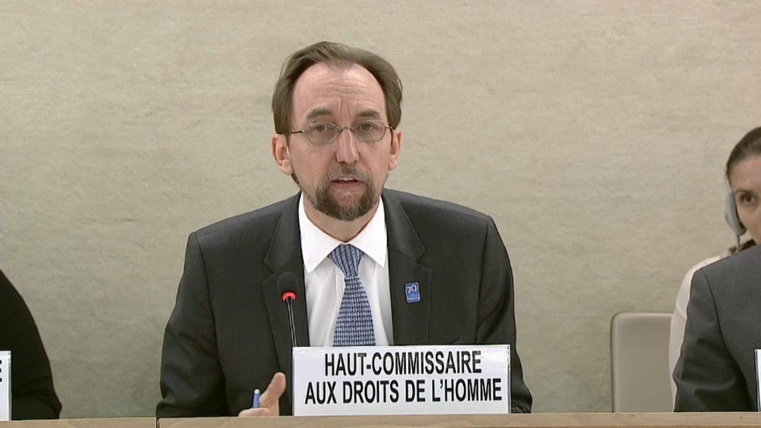 UN human rights chief Zeid Ra’ad Al Hussein
