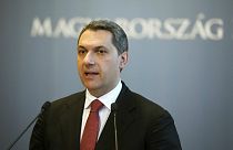 Lázár János sajtótájékoztatót tart Budapesten 2018. február 1-jén