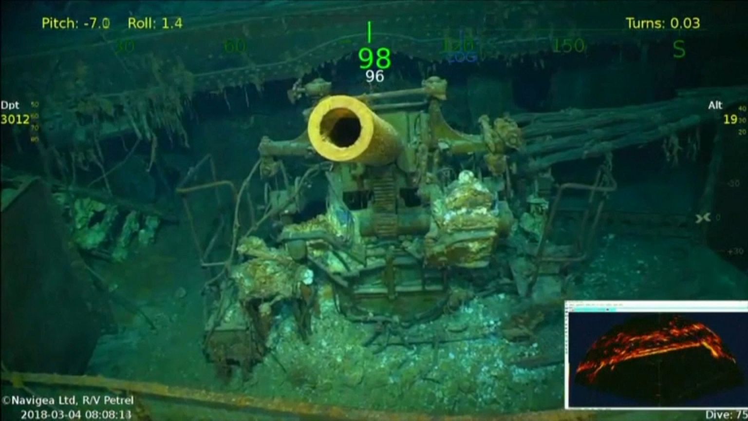 WW2 US aircraft carrier discovered off eastern Australia 