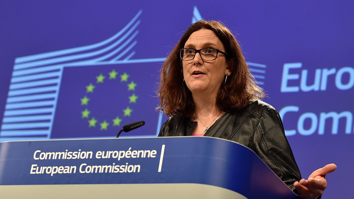 La Commissaire européenne en charge du Commerce, Cecilia Malmström