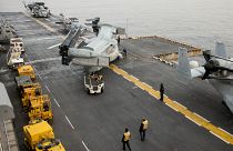 Το πολεμικό πλοίο USS Iwo Jima