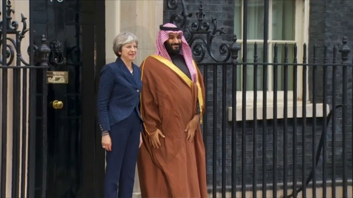 Theresa May to press Saudi prince over human rights concerns