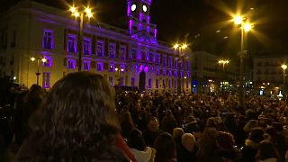 Una cacerolada en Madrid inicia la huelga feminista en España