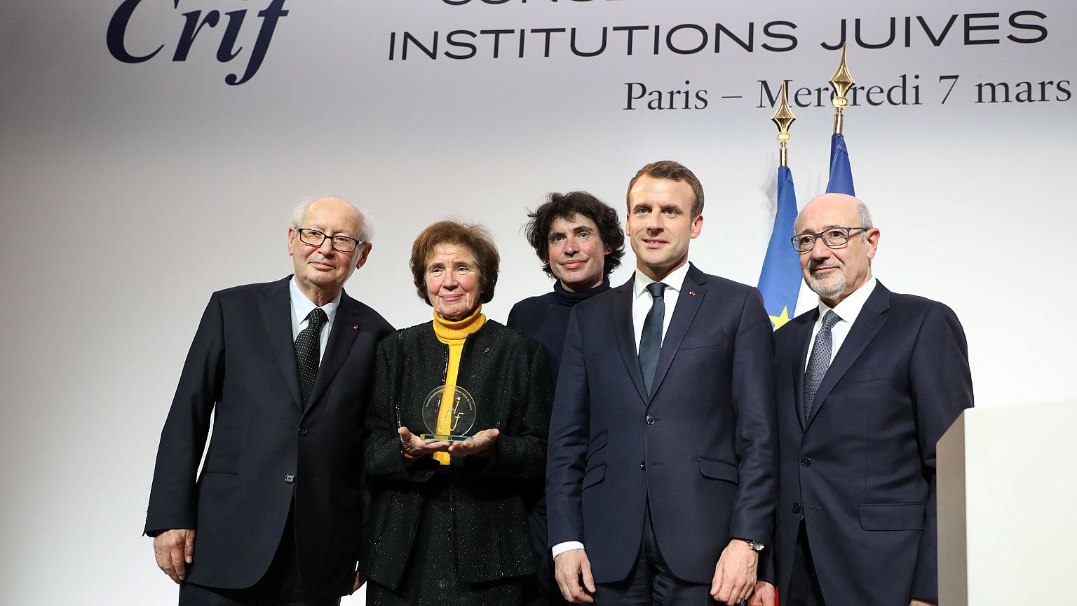 Macron critique la décision de Trump au dîner du Crif