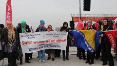 Vicdan Konvoyu: Suriyeli kadınların hapishanelerden kurtulmasını istiyoruz