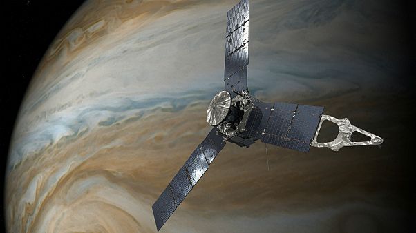 A sonda anda pela órbita de Júpiter desde julho de 2016 A sonda anda pela órbita de Júpiter desde julho de 2016