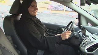 Watch: Saudi women take the wheel