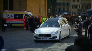 Davide Astori funeral: fans and football stars bid farewell