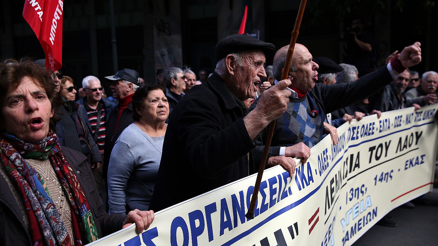 Ημέρα της Γυναίκας: Στους δρόμους και οι γυναίκες συνταξιούχοι