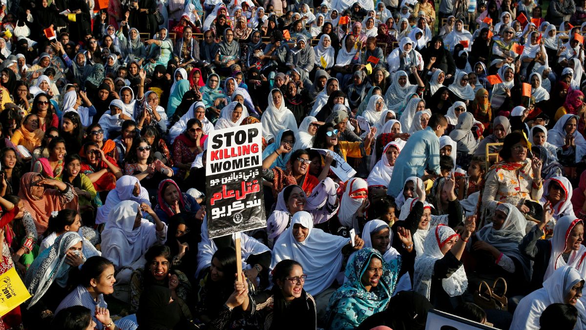 Women's March in Karachi
