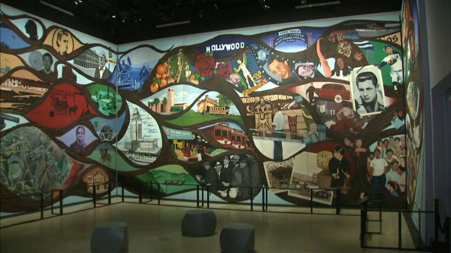 Los Angeles acolhe mural "sem censura"