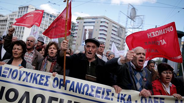 En Grèce, le cri d'alarme des retraités En Grèce, le cri d'alarme des retraités