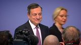 ECB boss Draghi slams unilateral trade policies as "dangerous"