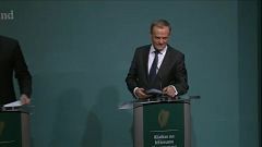 Tusk: 'Önce İrlanda sorunu çözülmeli'