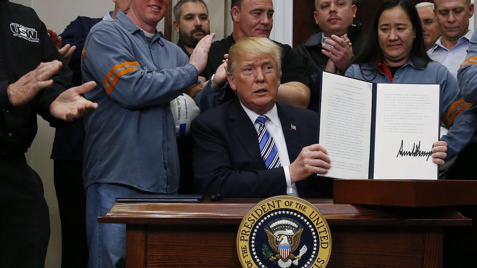 Acier et aluminium : Trump déclare la guerre