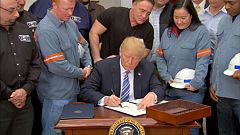 Trump vara i dazi sull'acciaio