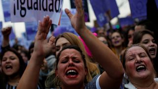 Spain marches for gender equality