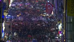 Türkiye'de kadınlar 8 Mart'ta şiddete ve tacize karşı yürüdü
