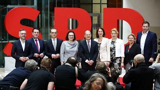 SPD stellt ihre Minister vor: 3 Männer, 3 Frauen