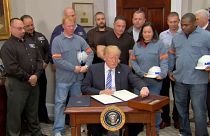 International condemnation over Trump trade tariffs